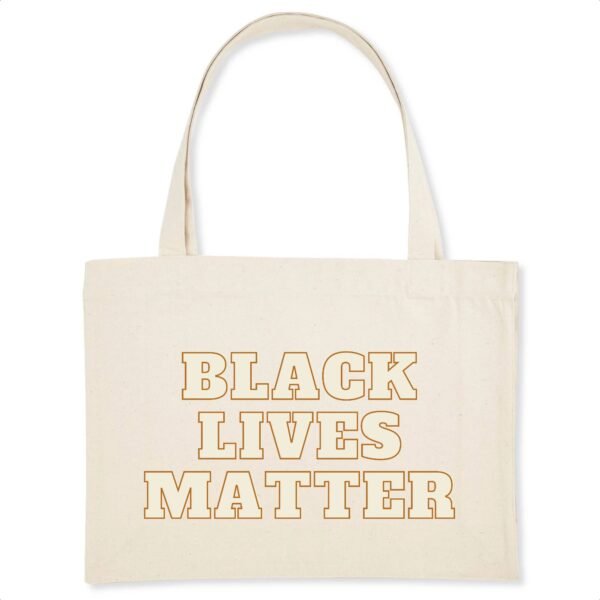 Shopping bag Coton BIO - Black Lives Matter