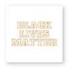 Sticker découpe carré - Black Lives Matter