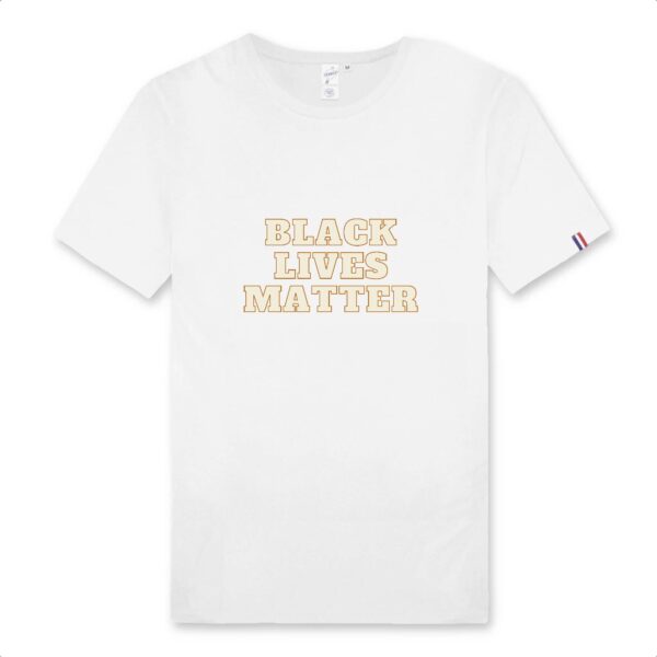 T-shirt Homme Made in France 100% Coton BIO - Black Lives Matter