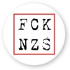 Sticker découpe ronde pack de 5 - FCK NZS