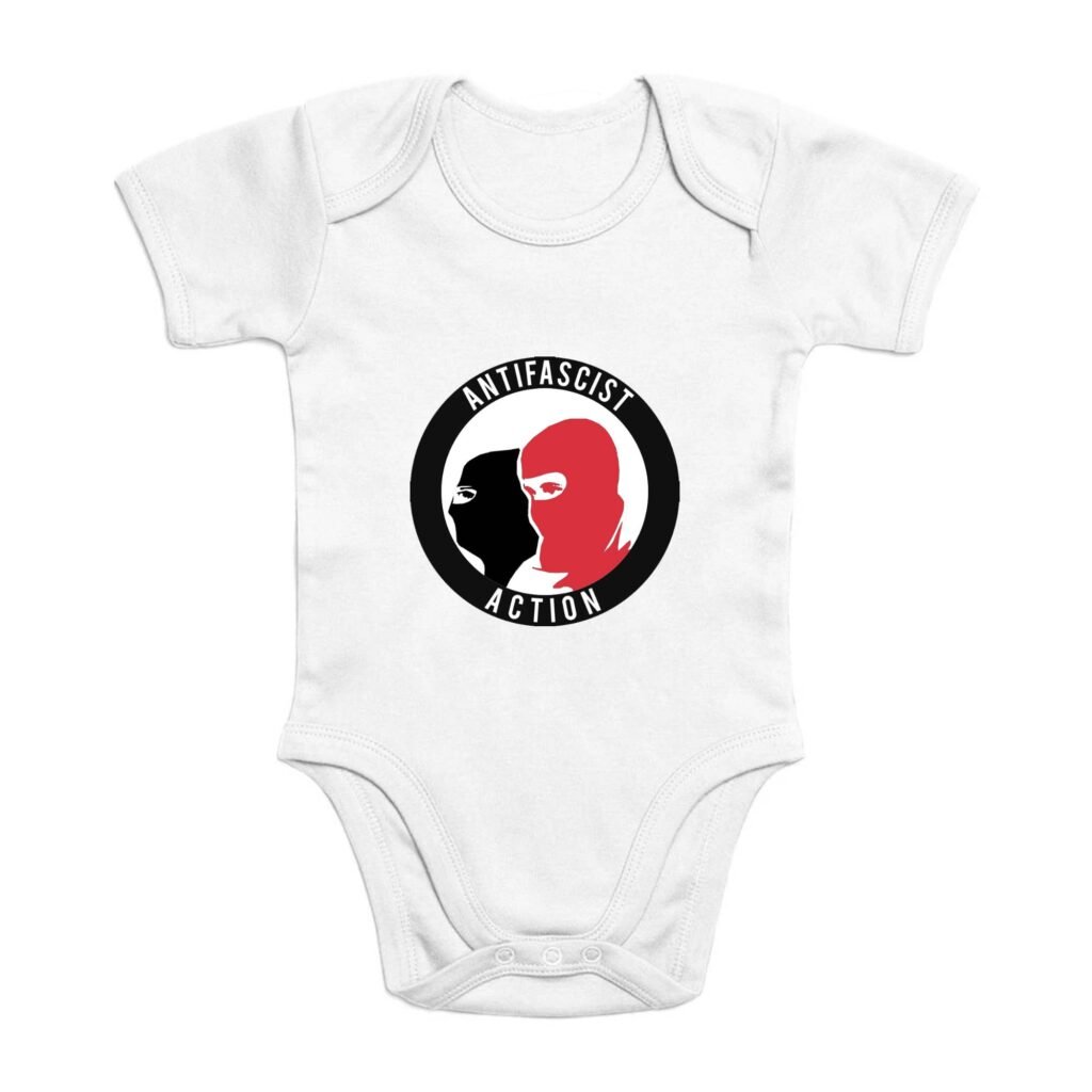 Body Bébé Coton Bio - Antifa Cagoule