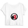 Crop Top Femme 100% Coton BIO - Antifa Cagoule