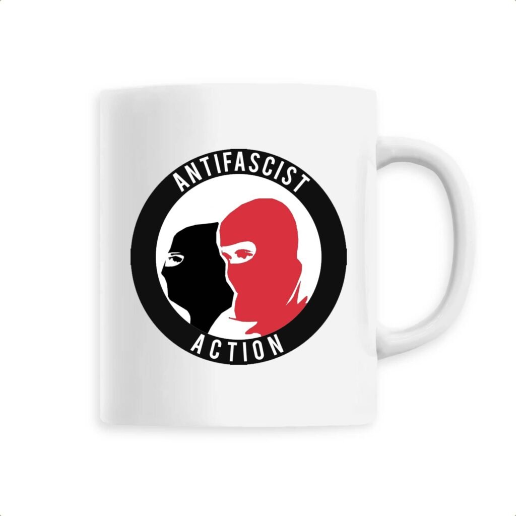 Mug céramique - Antifa Cagoule
