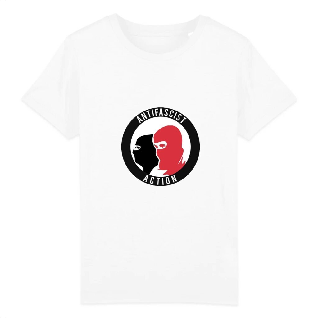 T-shirt Enfant Coton bio - Antifa Cagoule