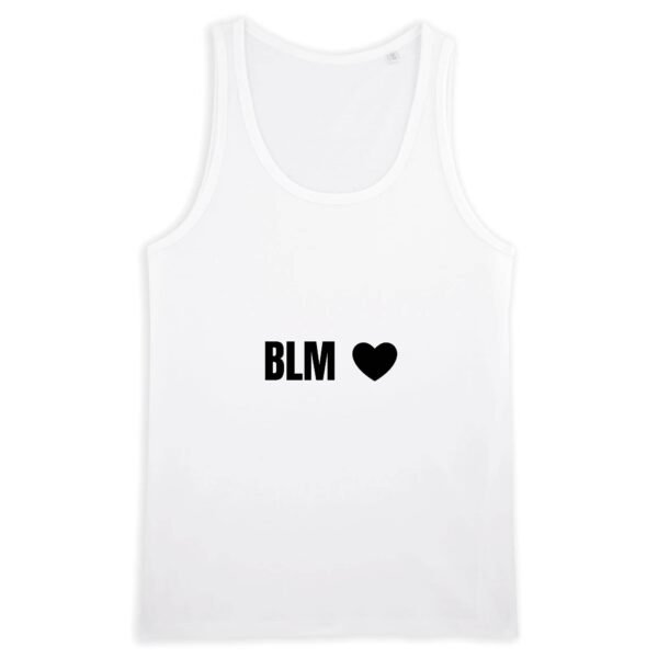 Débardeur Homme 100% coton Bio - BLM Cœur