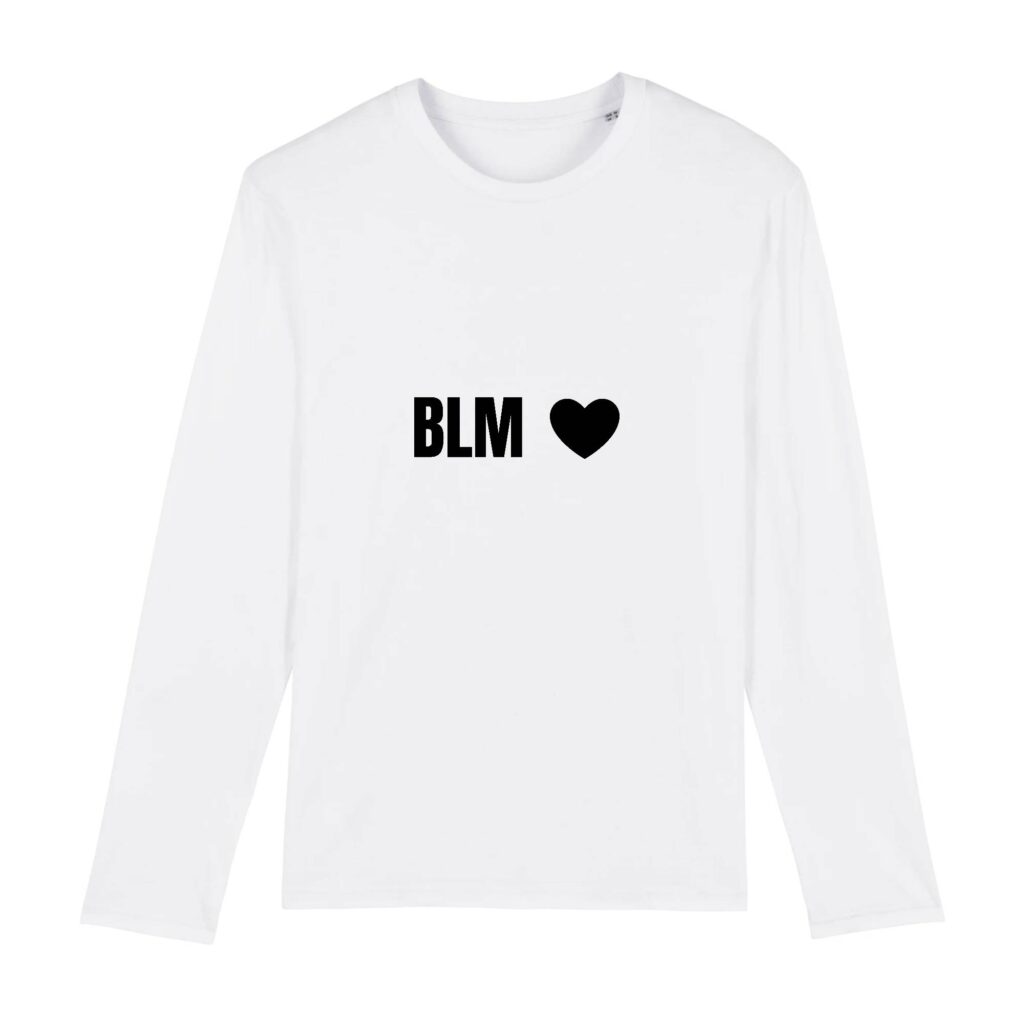 T-shirt manches longues - BLM Cœur