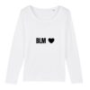 T-shirt Femme manches longues - BLM Cœur
