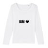 T-shirt Femme manches longues - BLM Cœur
