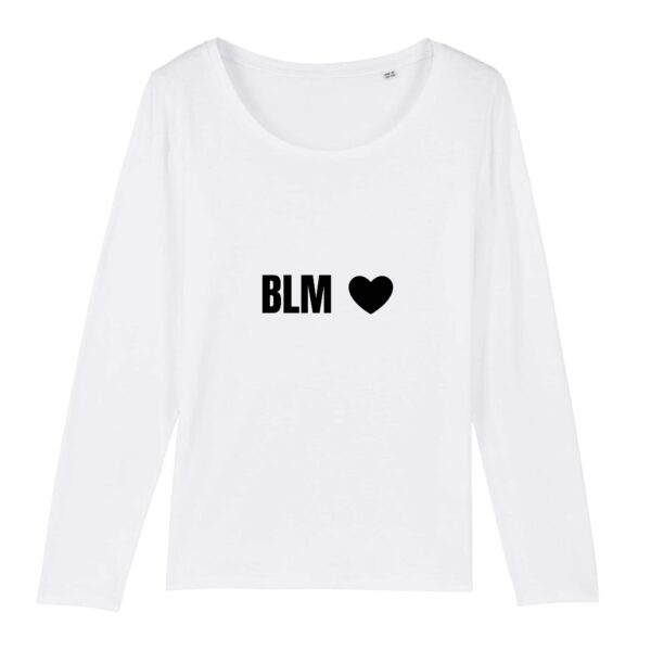 T-shirt Femme manches longues - BLM Cœur