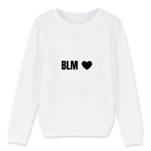 Sweat-shirt Enfant Bio - BLM Cœur
