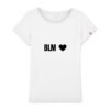 T-shirt Femme Made in France 100% Coton BIO - BLM Cœur