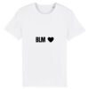 T-shirt Unisexe Coton BIO - BLM Cœur