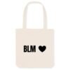 Totebag Coton BIO - BLM Cœur