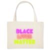 Shopping bag Coton BIO - Black Lives Matter Neon