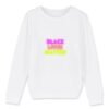 Sweat-shirt Enfant Bio - Black Lives Matter Neon