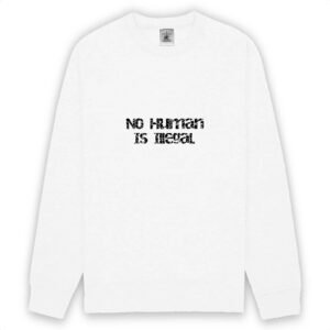 Sweat-shirt unisexe - No Human Is Illegal