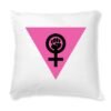 Housse de coussin seule - Girl Power Féministe