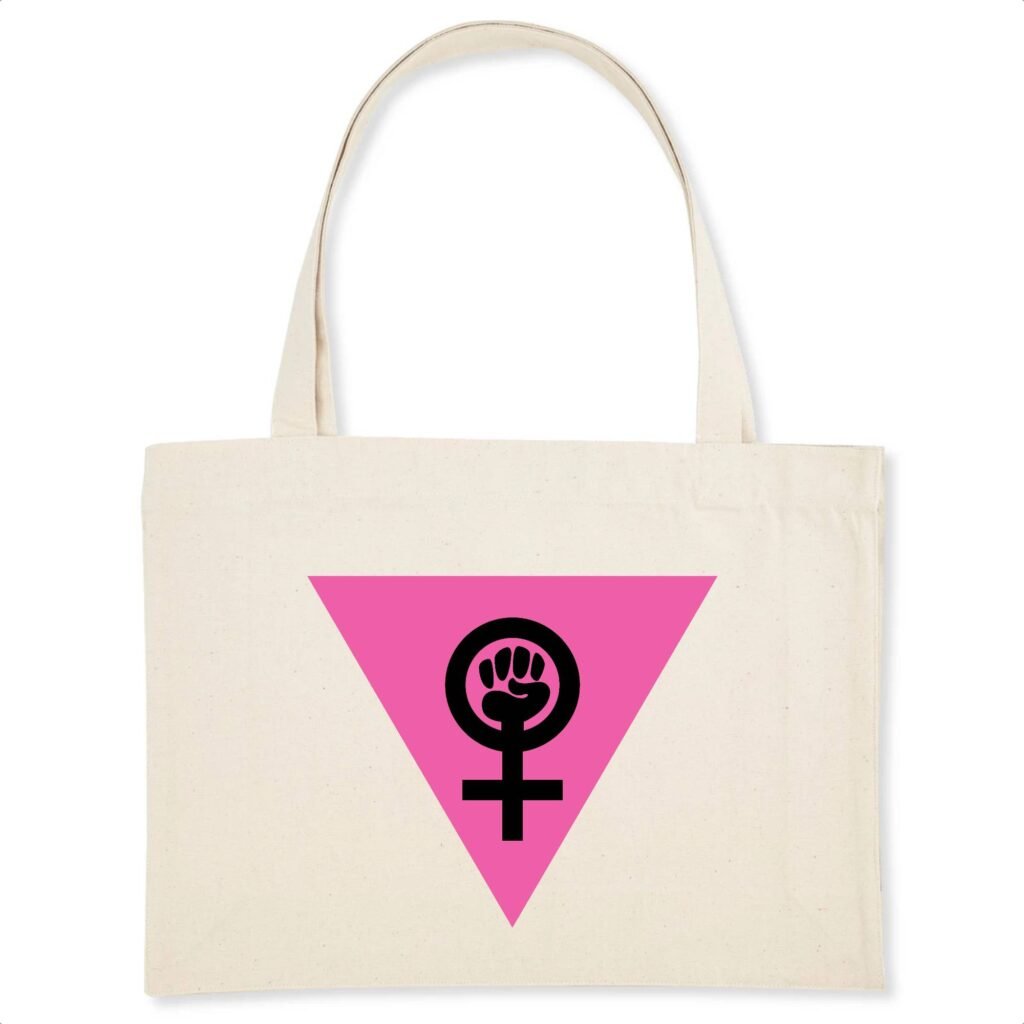 Shopping bag Coton BIO - Girl Power Féministe