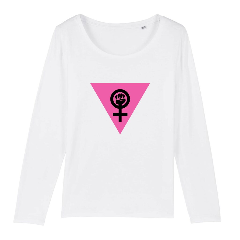 T-shirt Femme manches longues - Girl Power Féministe