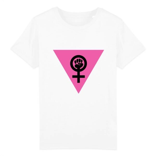 T-shirt Enfant Coton bio - Girl Power Féministe