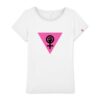 T-shirt Femme Made in France 100% Coton BIO - Girl Power Féministe