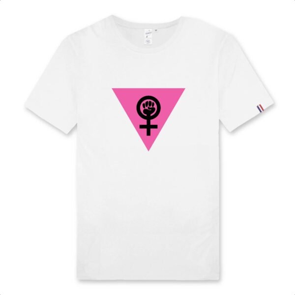 T-shirt Homme Made in France 100% Coton BIO - Girl Power Féministe