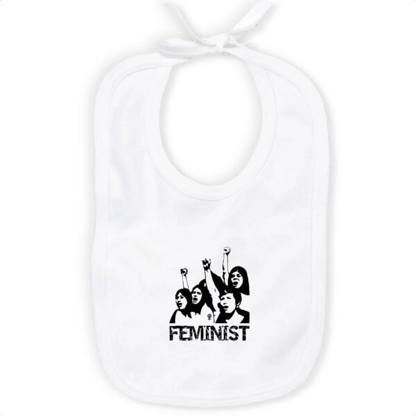 Bavoir 100% Coton Bio - Femmes manifestez-vous