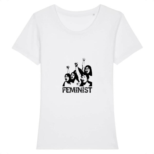 T-shirt Femme 100% Coton BIO - Femmes manifestez-vous