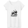 T-shirt Femme 100% Coton BIO - Femmes manifestez-vous