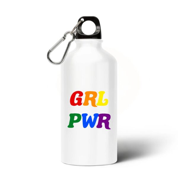 Gourde / Bouteille en aluminium - GRL PWR Multicolore