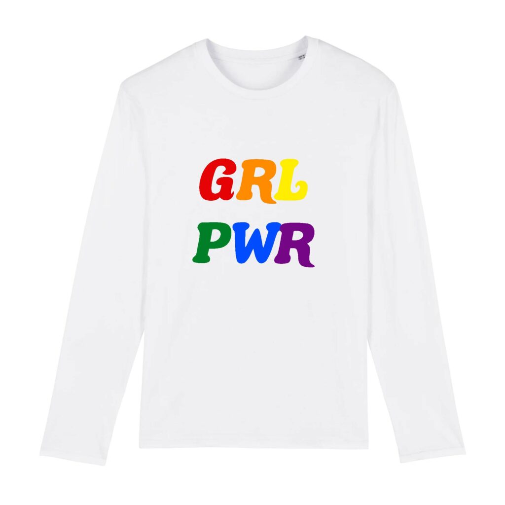 T-shirt manches longues - GRL PWR Multicolore