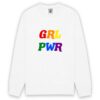 Sweat-shirt unisexe - GRL PWR Multicolore