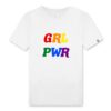 T-shirt Homme Made in France 100% Coton BIO - GRL PWR Multicolore