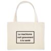Shopping bag Coton BIO - Le machisme nuit à la santé