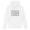 Sweat à capuche BIO Unisexe - Le machisme nuit à la santé