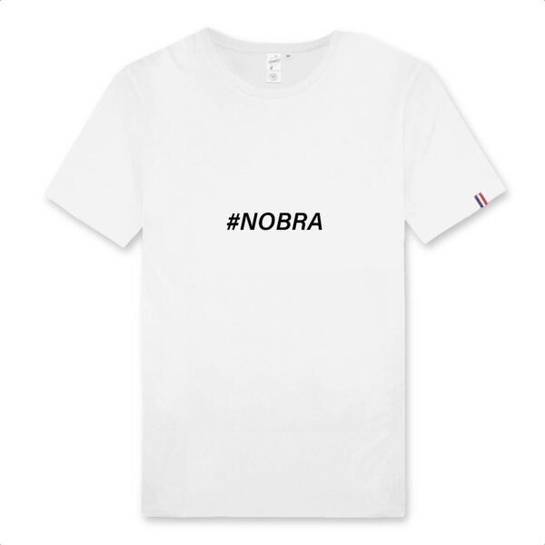 T-shirt Homme Made in France 100% Coton BIO - #Nobra