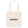 Totebag Coton BIO - #Nobra