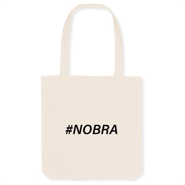 Totebag Coton BIO - #Nobra