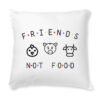 Housse de coussin seule - Animals Not FOOD