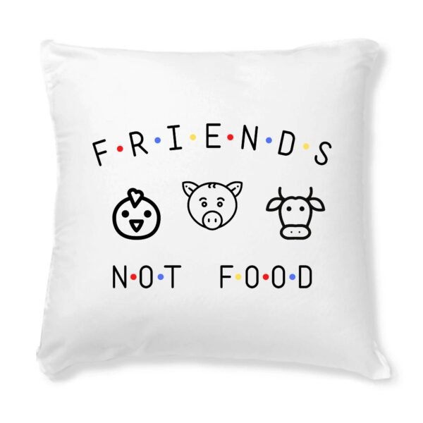 Housse de coussin seule - Animals Not FOOD