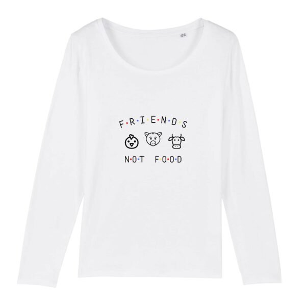 T-shirt Femme manches longues - Animals Not FOOD