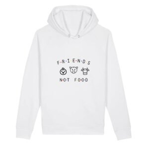 Sweat à capuche BIO Unisexe - Animals Not FOOD