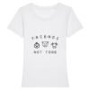 T-shirt Femme 100% Coton BIO - Animals Not FOOD