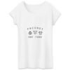 T-shirt Femme 100% Coton BIO - Animals Not FOOD