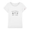 T-shirt Femme Made in France 100% Coton BIO - Animals Not FOOD