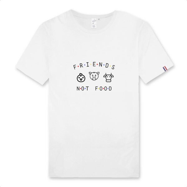 T-shirt Homme Made in France 100% Coton BIO - Animals Not FOOD
