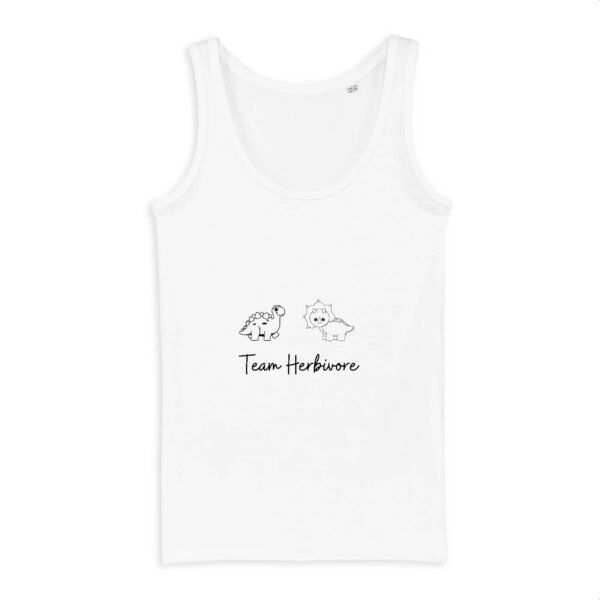 Débardeur Femme 100% coton Bio - Team Herbivore