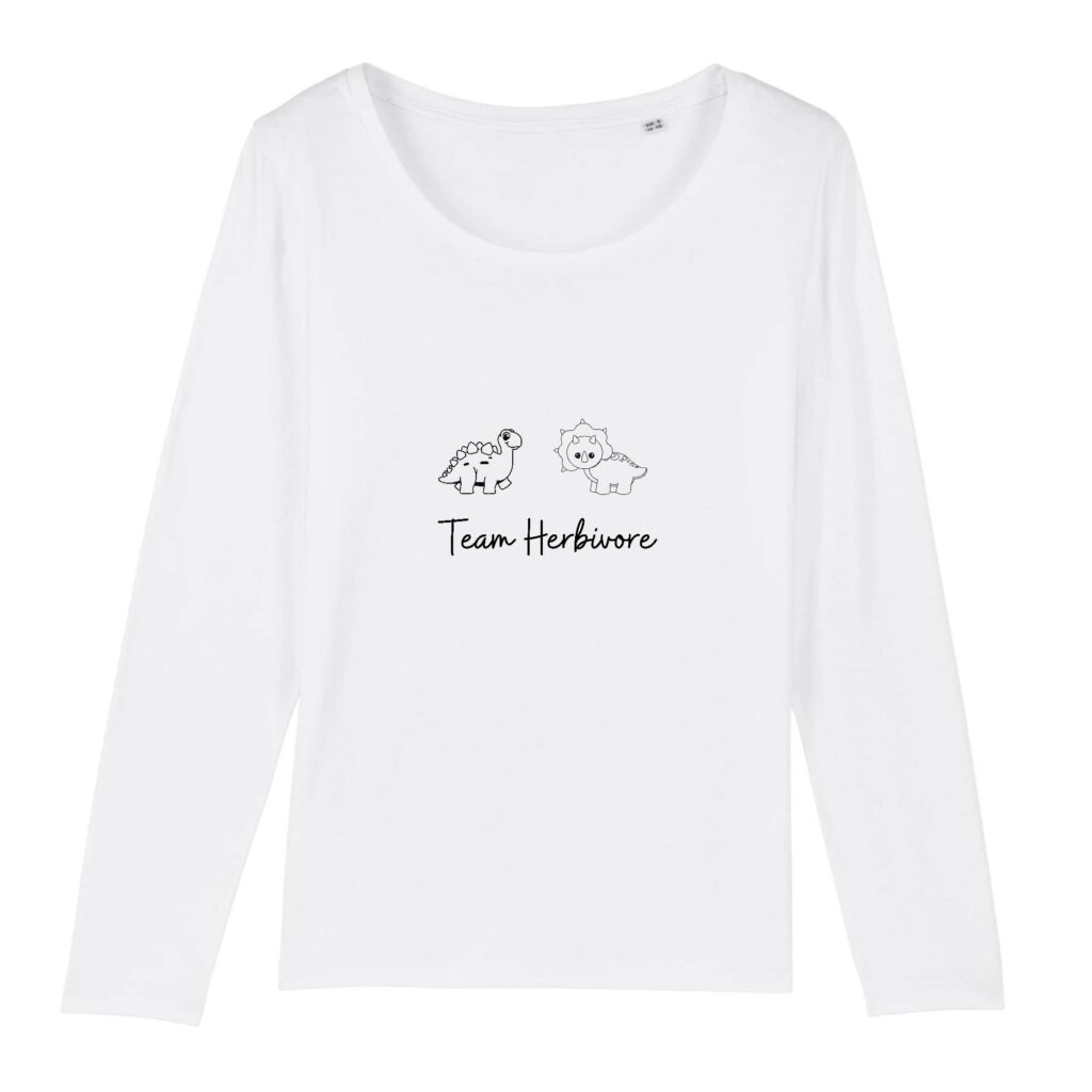 T-shirt Femme manches longues - Team Herbivore