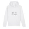 Sweat à capuche BIO Unisexe - Team Herbivore