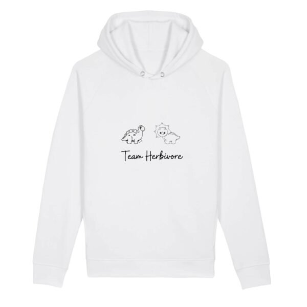 Sweat à capuche BIO Unisexe - Team Herbivore
